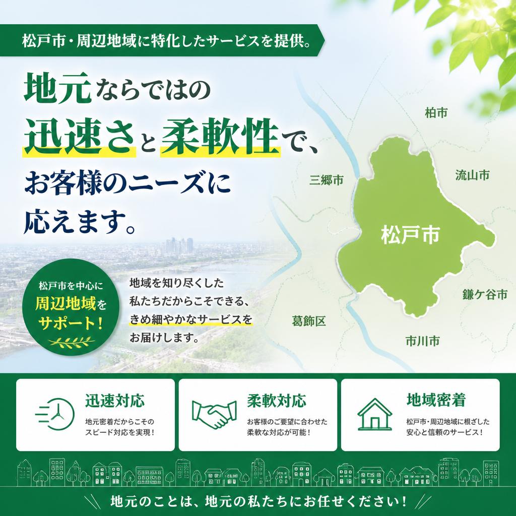 地域密着型のサービス
